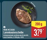 Lammkeulenscheibe Angebote von MEINE METZGEREI bei ALDI Nord Pirna für 3,79 €