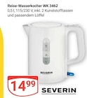 Aktuelle Reis Angebote bei GLOBUS in Mannheim Aktuelles Reise-Wasserkocher WK 3462 Angebot bei GLOBUS in Mannheim ab 14,99 €