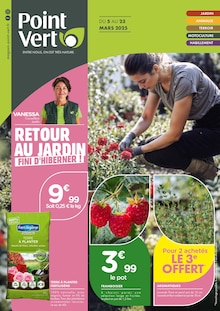 Prospectus Point Vert en cours, "RETOUR AU JARDIN FINI D'HIBERNER !", page 1 sur 4