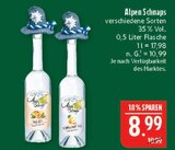 Aktuelles Alpen Schnaps Angebot bei Marktkauf in Nürnberg ab 8,99 €
