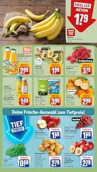 Bananen im aktuellen REWE Prospekt (Oldenburg) Bananen im REWE Prospekt "Dein Markt" mit 32 Seiten (Oldenburg)