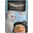 Miamor Feine Filets Thunfisch in Sauce 100 g im Angebot bei Zookauf in Hilden Miamor Feine Filets Thunfisch in Sauce 100 g Angebote von Miamor bei Zookauf Hilden für 0,99 €