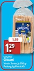 Marken Aldi Sued im ALDI SÜD Prospekt Grissotti von Cucina im aktuellen ALDI SÜD Prospekt für 1,29 €