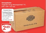 Umzugskarton im Angebot bei GLOBUS in Trier Umzugskarton Angebote von Globus bei GLOBUS Trier für 2,49 €