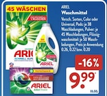 Waschmittel Pods Angebote von Ariel bei ALDI SÜD St. Ingbert für 9,99 €