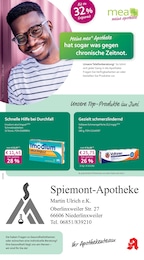 mea - meine apotheke Prospekt für St. Wendel: "Unsere Juni-Angebote", 4 Seiten, 01.06.2026 - 30.06.2026