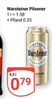 Pilsener im Angebot bei GLOBUS in Pirmasens Pilsener Angebote von Warsteiner bei GLOBUS Pirmasens für 0,79 €