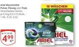 Waschmittel Pulver Angebote von Ariel bei GLOBUS Viersen für 4,99 €