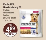 Hundenahrung im V-Markt Prospekt Hundenahrung von Perfect Fit im aktuellen V-Markt Prospekt für 4,99 €