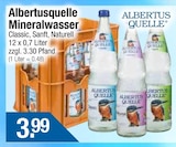 Albertusquelle im Getränke City Prospekt Albertusquelle von im aktuellen Getränke City Prospekt für 3,99 €