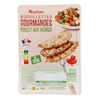 Aiguillettes Gourmandes Poulet Rôti Aux Herbes Auchan dans le catalogue Auchan Hypermarché