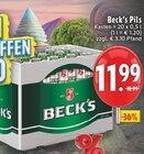Pils im Angebot bei E center in Kempen Pils Angebote von Beck's bei E center Kempen für 11,99 €