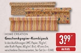 Geschenkpapier-Kombipack Angebote von HOME CREATION bei ALDI Nord Essen für 3,99 €