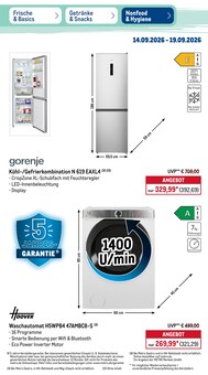 Kühlschrank im aktuellen METRO Prospekt (Norderstedt) Kühlschrank im METRO Prospekt "Wochenangebote" mit 50 Seiten (Norderstedt)