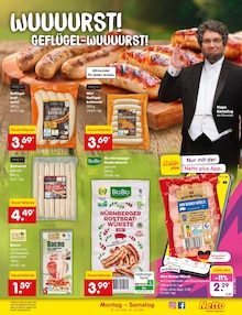 Bratwurst im Netto Marken-Discount Prospekt "Aktuelle Angebote" mit 74 Seiten (Regensburg)