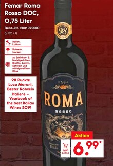 Roma Rosso bei Netto Marken-Discount in Bottrop Roma Rosso im Angebot bei Netto Marken-Discount Bottrop für 6,99 €