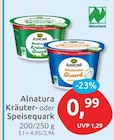 Kräuterquark von Alnatura für 0,99 € bei budni im Angebot Kräuterquark von Alnatura im aktuellen budni Prospekt