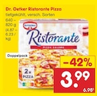 Ristorante Pizza im Angebot bei Netto Marken-Discount in Rheine Ristorante Pizza Angebote von Dr. Oetker bei Netto Marken-Discount Rheine für 3,99 €