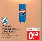 Pepsi Cola im Angebot bei famila Nordost in Neustadt Pepsi Cola Angebote von Pepsi bei famila Nordost Neustadt für 0,69 €