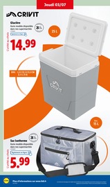 Sac Isotherme Angebote im Prospekt "Champions de la fraicheur !" von Lidl Sac Isotherme Angebote im Prospekt "Champions de la fraicheur !" von Lidl auf Seite 44