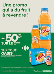 Prix et réduction Oasis dans le prospectus Carrefour Proximité en cours Offre Oasis dans le catalogue Carrefour Proximité du moment à la page 16