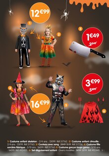 Promo Déguisement Halloween dans le catalogue B&M du moment à la page 11