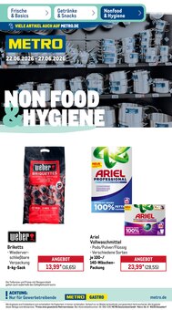 Vollwaschmittel im METRO Prospekt "Wochenangebote + Gewinnspiel" mit 52 Seiten (Nürnberg)