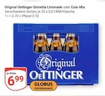 Glorietta Limonade im Angebot bei GLOBUS in Saarlouis Glorietta Limonade Angebote von Original Oettinger bei GLOBUS Saarlouis für 6,99 €