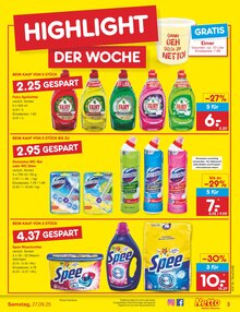 Waschmittel im Netto Marken-Discount Prospekt "Aktuelle Angebote" mit 59 Seiten (Pforzheim)