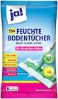 Feuchte Bodentücher 15er-Pack von ja! im aktuellen REWE Prospekt