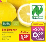 Netto Marken-Discount - Bio Zitronen Angebot im Prospekt Bio Zitronen bei Netto Marken-Discount im Prospekt "" für 0,99 €