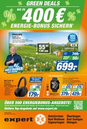 Fernseher im expert Prospekt in Überlingen Aktueller expert Prospekt mit Fernseher, "Top Angebote", Seite 1