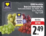 EDEKA Ilmenau - Beste Lese Tafeltrauben Mix Angebot im Prospekt Beste Lese Tafeltrauben Mix bei EDEKA im Ilmenau Prospekt für 2,49 €