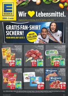 Aktueller EDEKA Prospekt für Bernsdorf und Ungebung, Seiten zum blättern EDEKA Prospekt Wir lieben Lebensmittel! mit Seiten in Bernsdorf und Umgebung