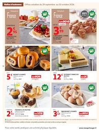 Prix et réduction Pâtisserie dans le prospectus Auchan Hypermarché en cours Offre Pâtisserie dans le catalogue Auchan Hypermarché du moment à la page 18