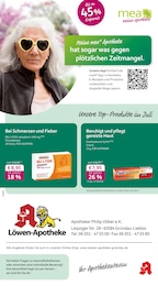 Aktueller mea - meine apotheke Apotheken Prospekt für Ronneburg: Unsere Juli-Angebote mit 4} Seiten, 01.07.2025 - 31.07.2025