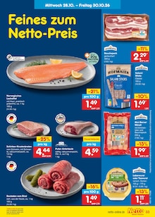 Lachs im Netto Marken-Discount Prospekt "Aktuelle Angebote" mit 71 Seiten (Dresden)