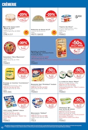 Prix et réduction Camembert dans le prospectus Monoprix Rue du Bac en cours Offre Camembert dans le catalogue Monoprix Rue du Bac du moment à la page 42