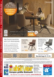 Aktueller Möbel Inhofer Prospekt mit Stuhl, "EINLEGER STRESSLESS", Seite 8