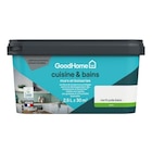 Peinture(d) cuisine et salle de bains blanc north pole satin GoodHome Premium 2,5 L - GoodHome - Castorama à Martigues Peinture(d) cuisine et salle de bains blanc north pole satin GoodHome Premium 2,5 L - GoodHome en promo chez Castorama Martigues à 39,90 €