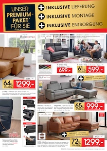 Ecksofa im Zurbrüggen Prospekt "POLSTERMÖBEL TAUSCHAKTION" mit 4 Seiten (Bochum)