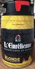 Mini Fût Bière Pression Blonde - L'Eurélienne dans le catalogue Intermarché Super