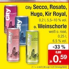 Aktuelles Secco Rosato Angebot bei Zimmermann in Hannover ab 0,59 €