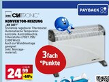 Konvektor-Heizung KH 3077 Angebote von Clatronic bei Marktkauf Lörrach für 24,99 €