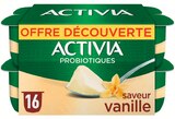 Yaourt aux probiotiques saveur vanille - Activia dans le catalogue Intermarché Super