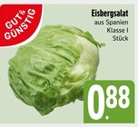 Eisbergsalat im EDEKA Prospekt Eisbergsalat von Gut & Günstig im aktuellen EDEKA Prospekt für 0,88 €