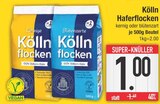 Haferflocken kernig im EDEKA Prospekt Haferflocken kernig von Kölln im aktuellen EDEKA Prospekt für 1,00 €
