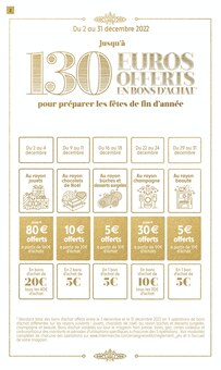Prospectus Intermarché à Épinal, "Jusqu'à 130€ offerts en bons d'achat", 46 pages de promos valables du 29/11/2022 au 04/12/2022