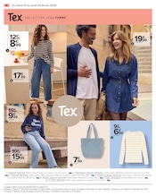 Pantalon Femme Angebote im Prospekt "Tex" von Carrefour Pantalon Femme Angebote im Prospekt "Tex" von Carrefour auf Seite 6