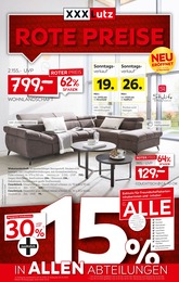 XXXLutz Möbelhäuser Prospekt für Nürnberg mit 38 Seiten XXXLutz Möbelhäuser Prospekt für Nürnberg: "ROTE PREISE", 38 Seiten, 13.03.2023 - 26.03.2023